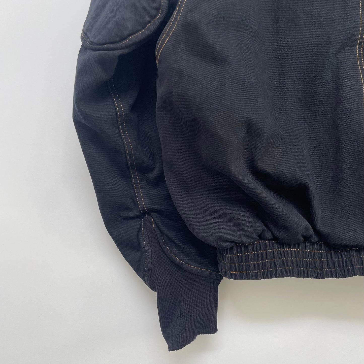 1986aw katharine hamnett denim bomber jacket M