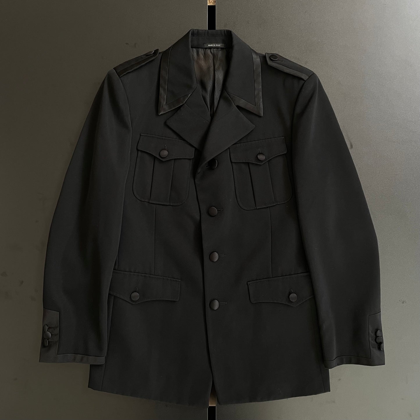 2006ss miu miu wool tailored jacket 48