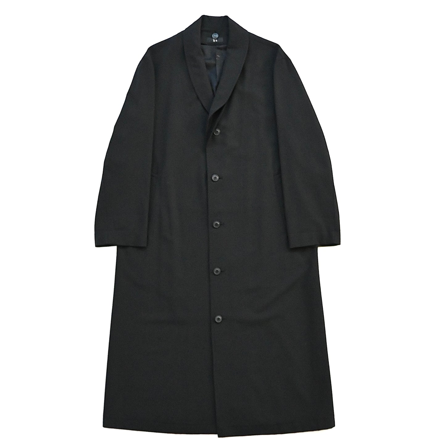 2001ss Y‘s yohji yamamoto collar docking wool coat M