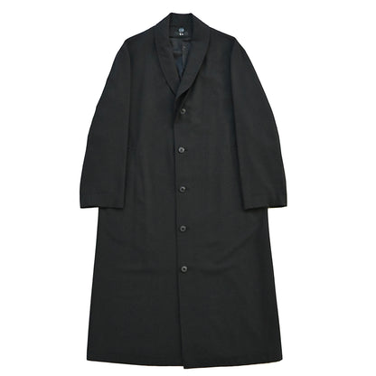 2001ss Y‘s yohji yamamoto collar docking wool coat M