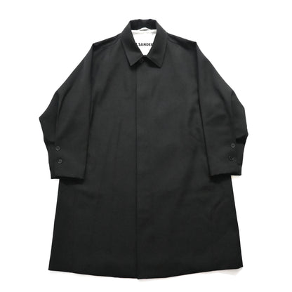 2020aw jil sander wool gabardine ink painting coat 46