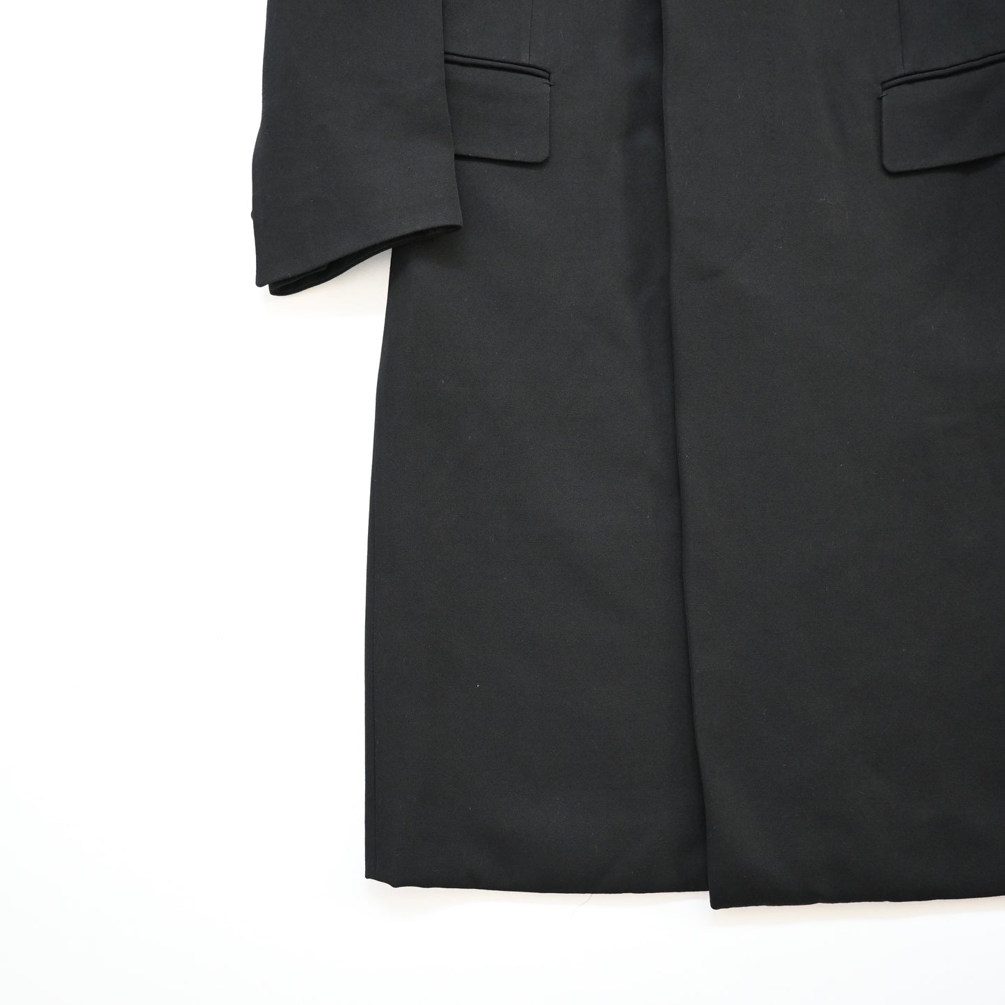 2001aw Yves saint laurent rive gauch fur docking wool coat 44 by Tom ford