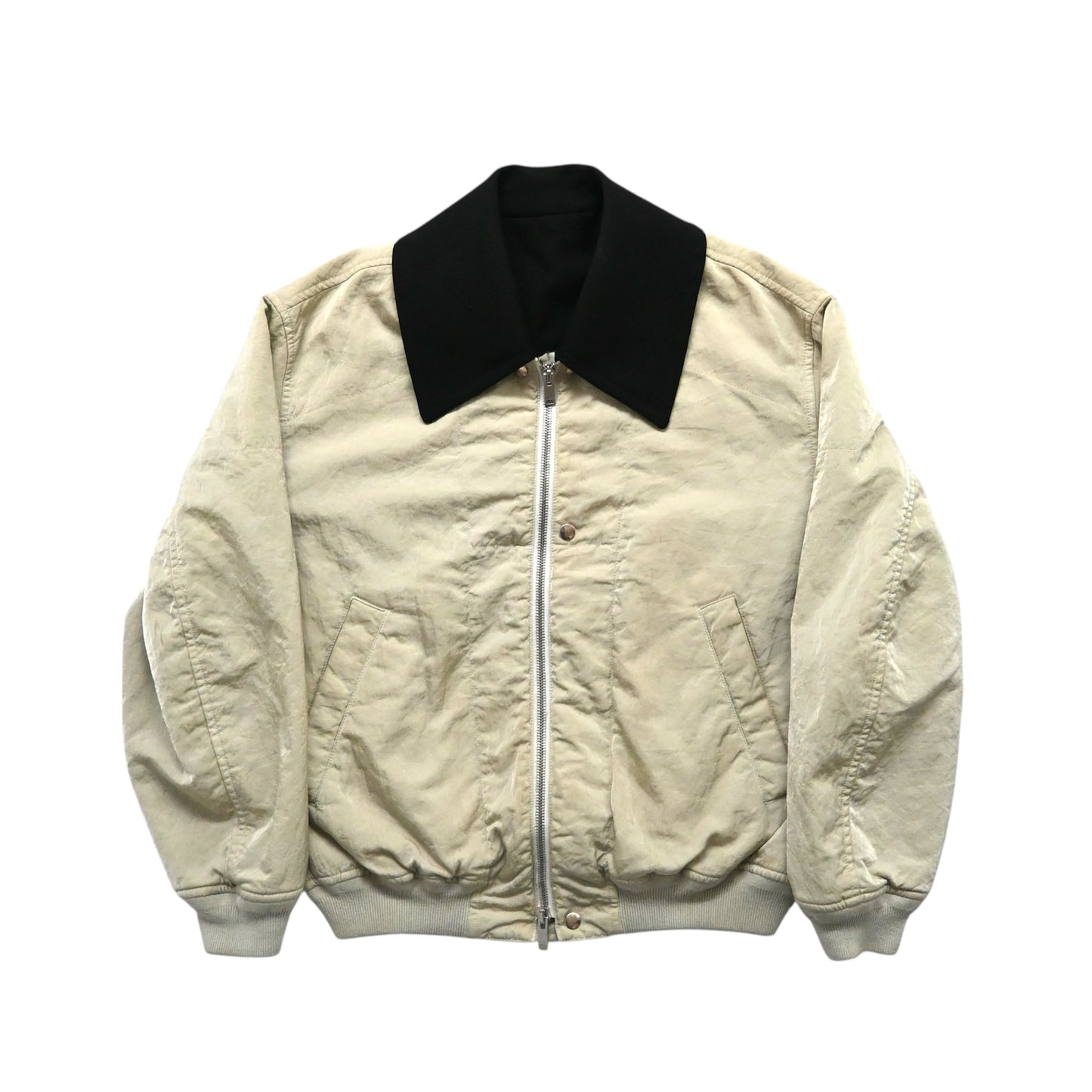 2021aw jil sander contrasting collar bomber jacket 48