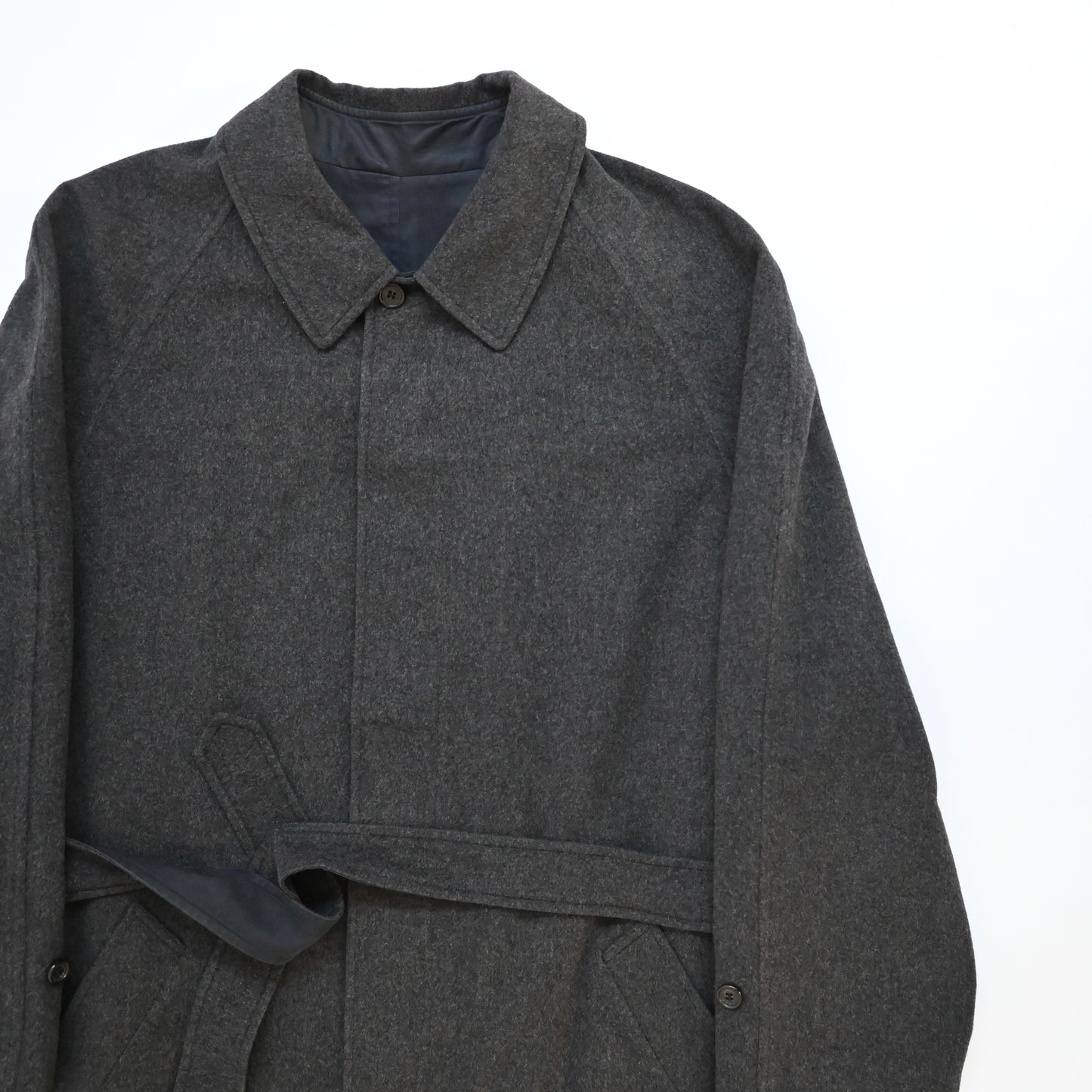 1990s gucci reversible wool long coat 48 by Tom ford