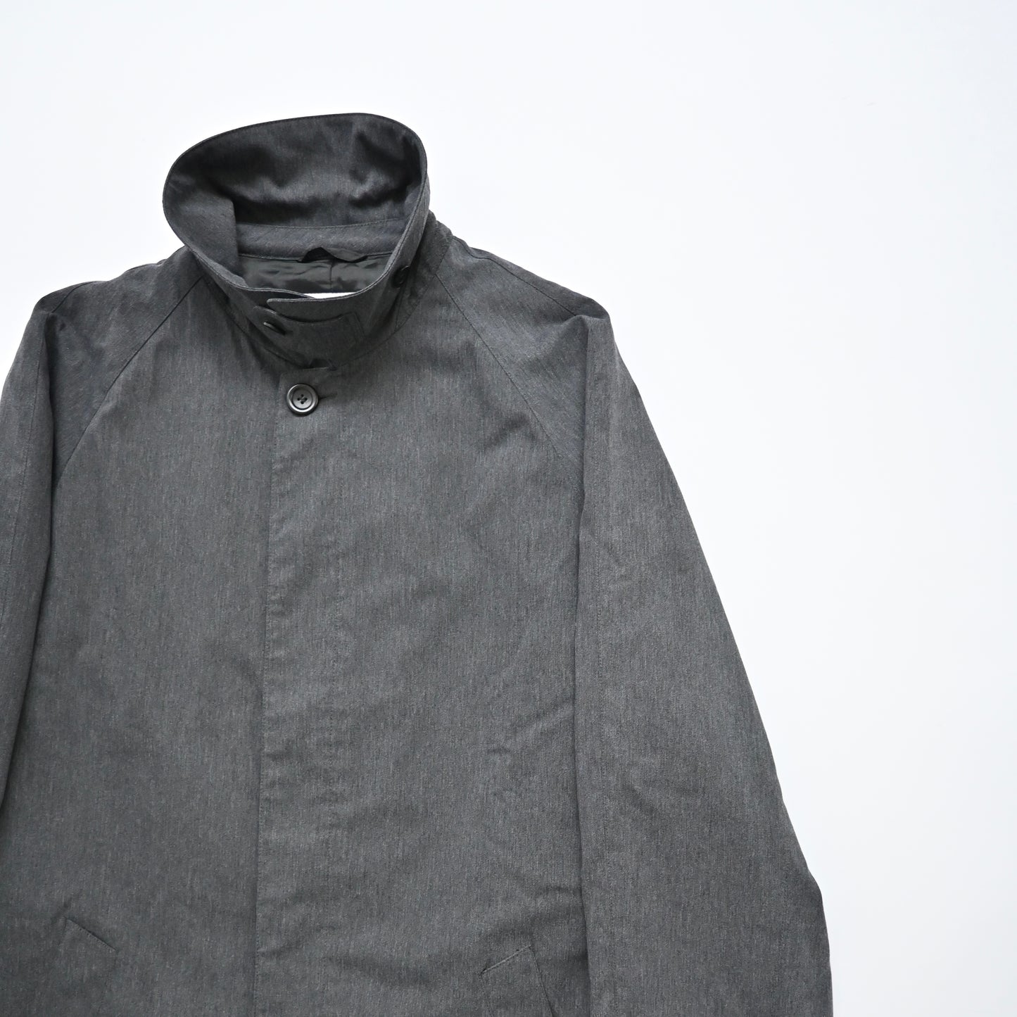 1990s giorgio armani cotton long coat 52