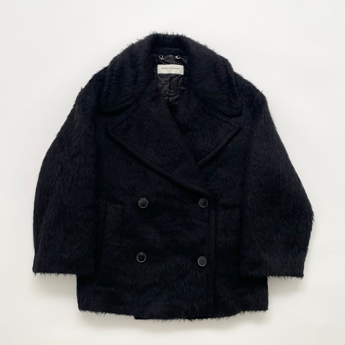 2023aw dries van noten mohair fur coat S