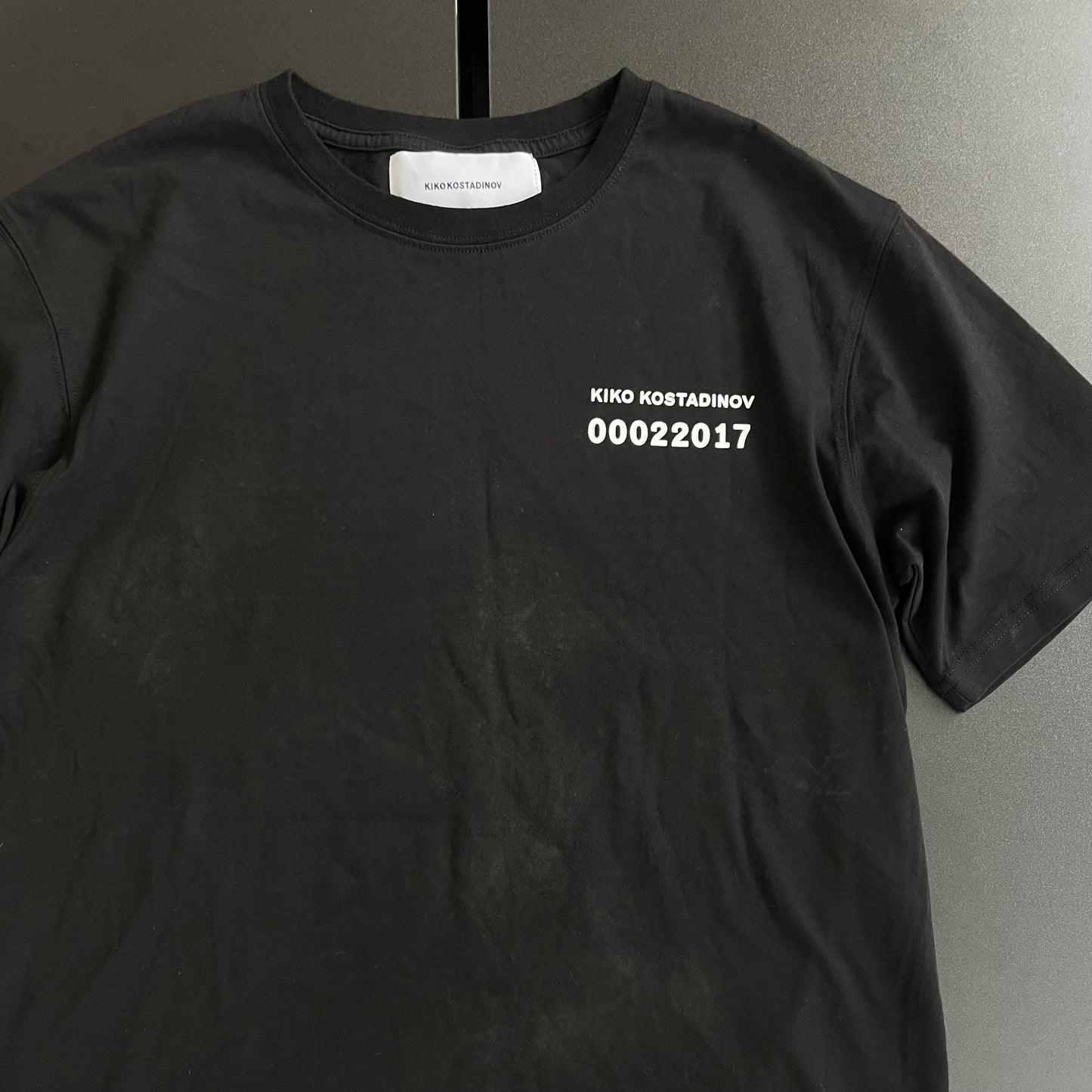 2017ss kiko kostadinov cotton t shirt L