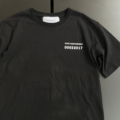 2017ss kiko kostadinov cotton t shirt L
