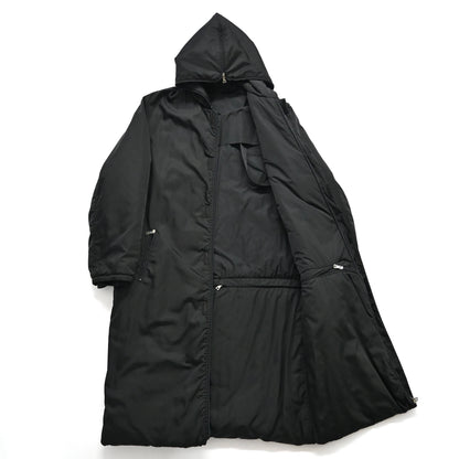 1999aw prada nylon bondage shark coat S