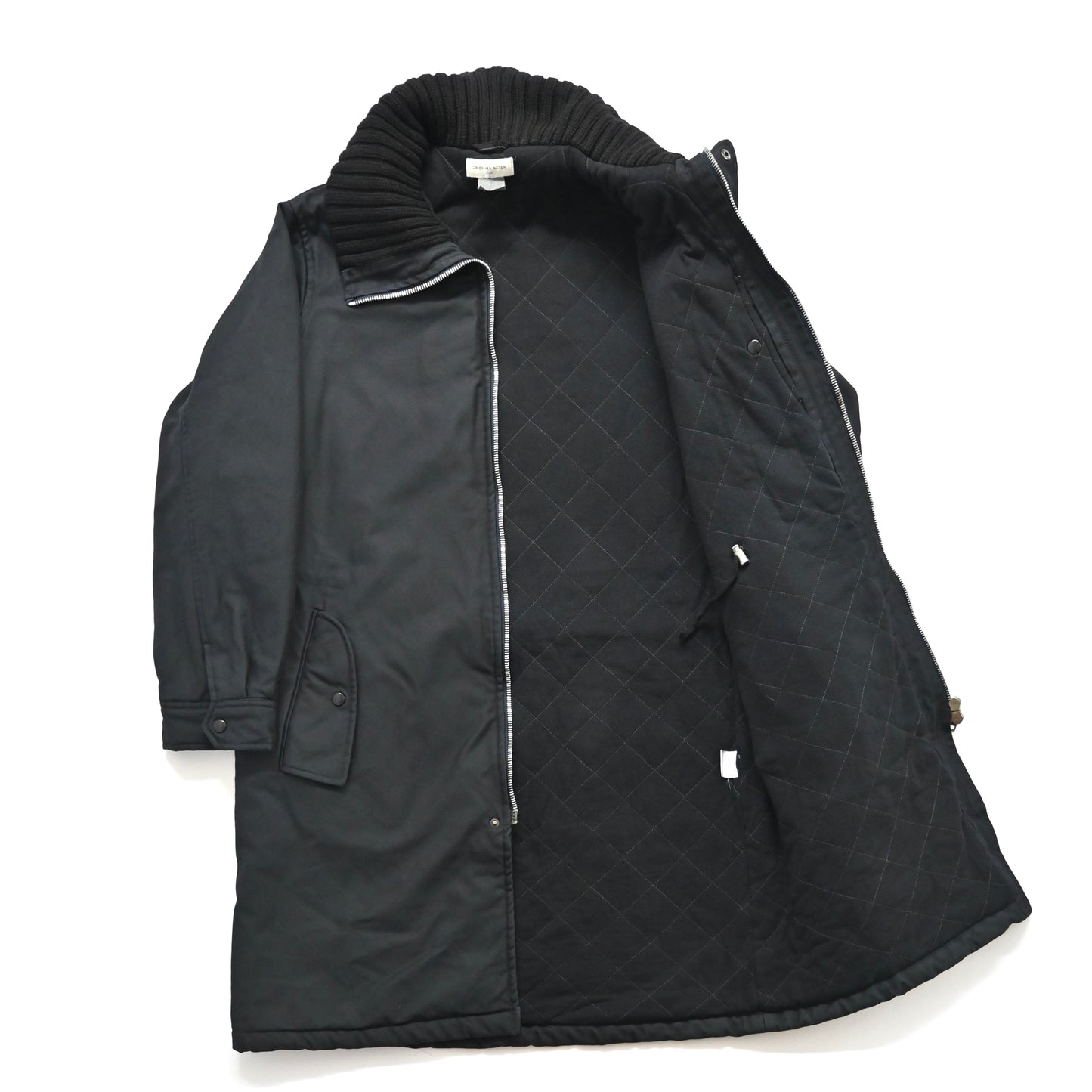 1997aw dries van noten kint docking cotton coat S