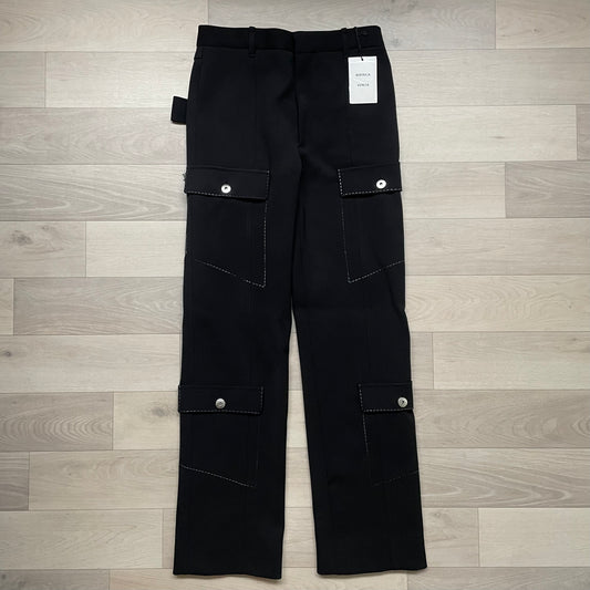 2021aw bottega veneta wool cavalry cargo 48 by Daniel Lee