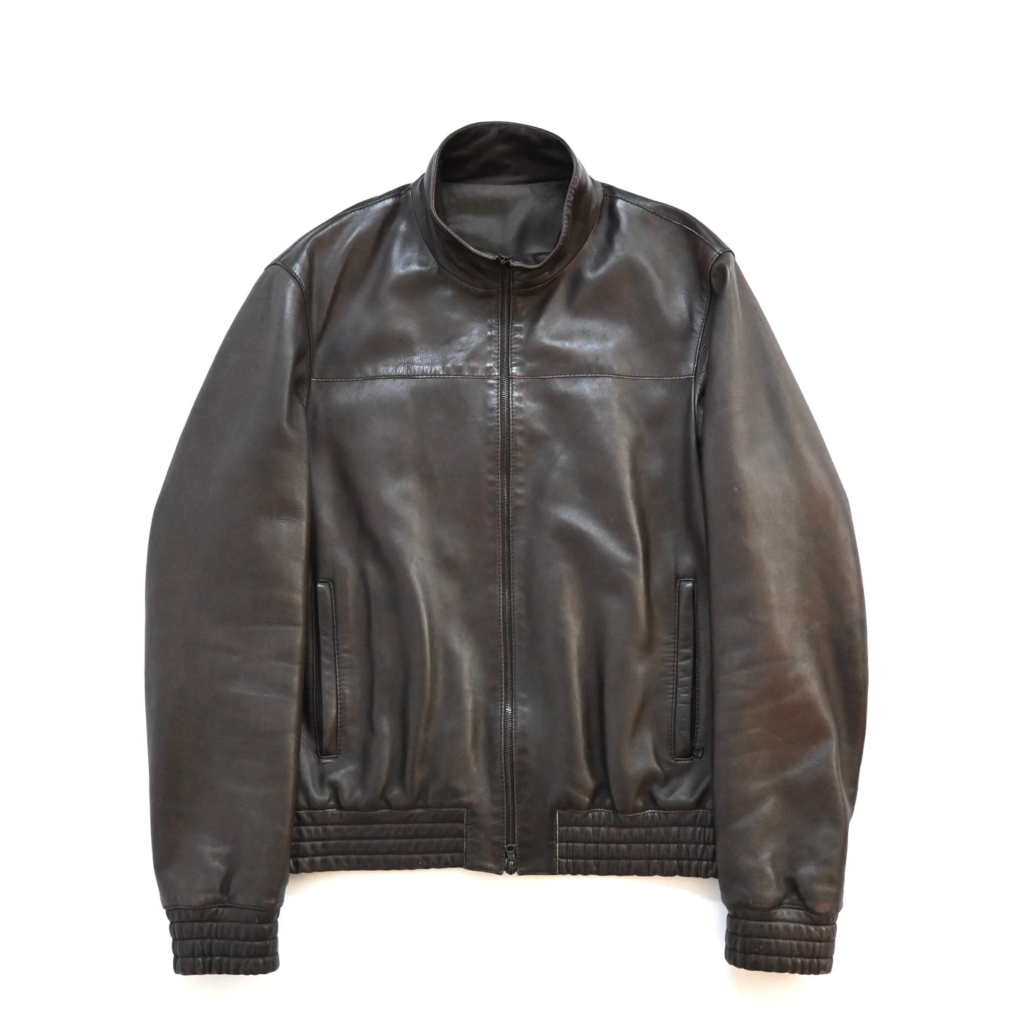 2000aw neil barrett gemuine leather jacket M