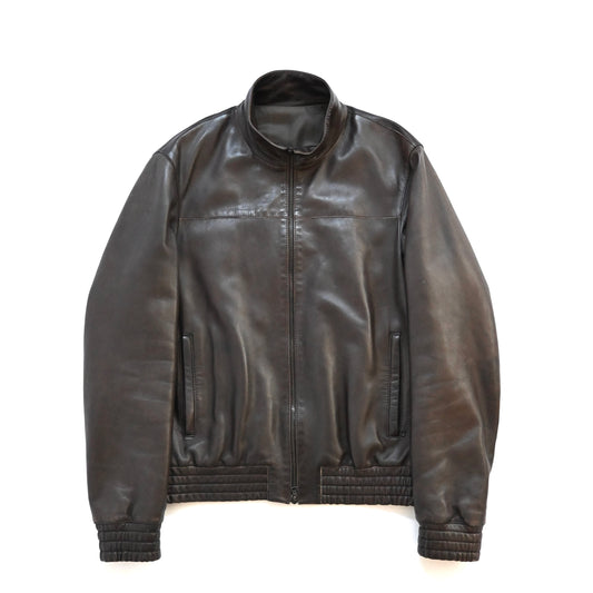 2000aw neil barrett gemuine leather jacket M