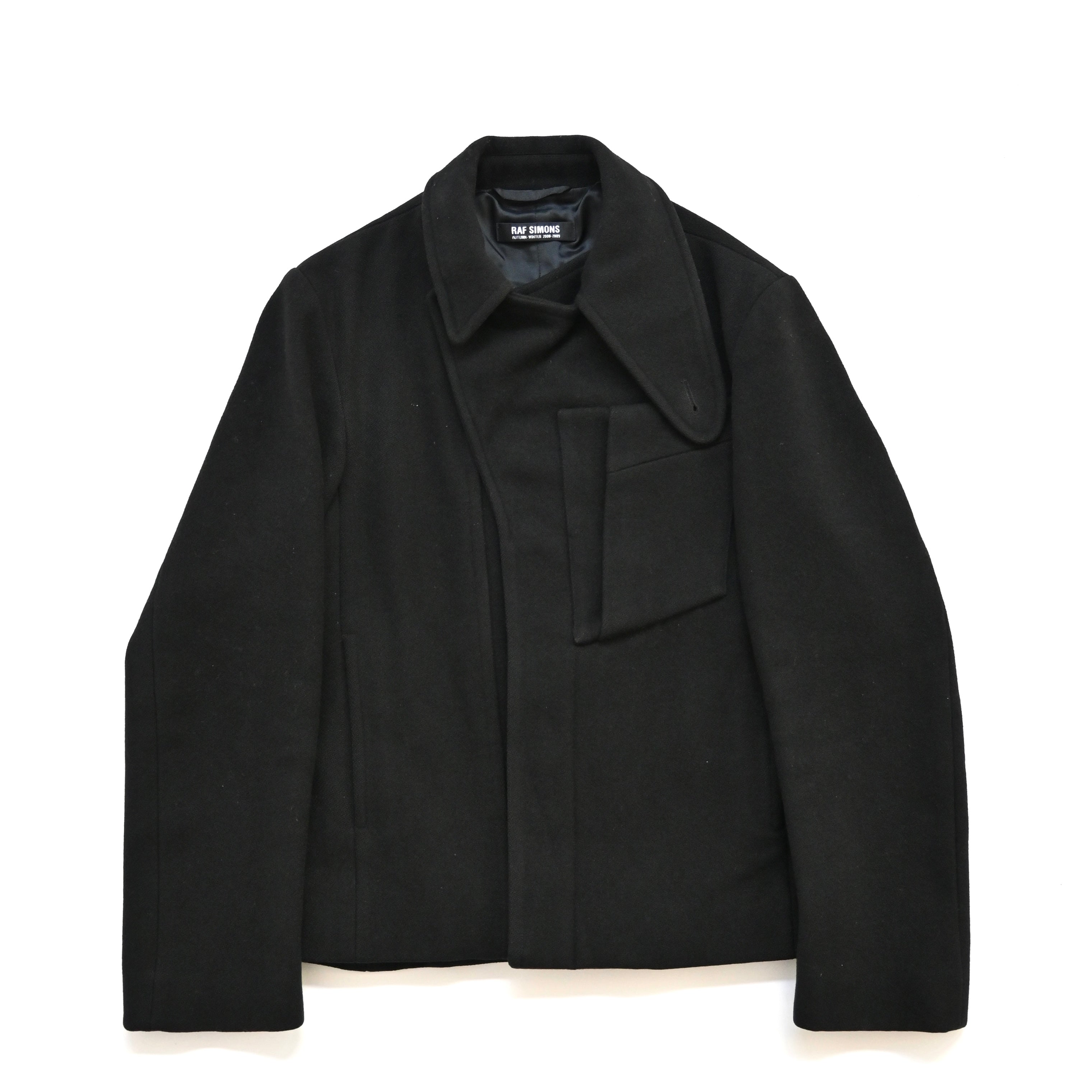 2008aw raf simons wool napoleon coat 44 – vexed_store