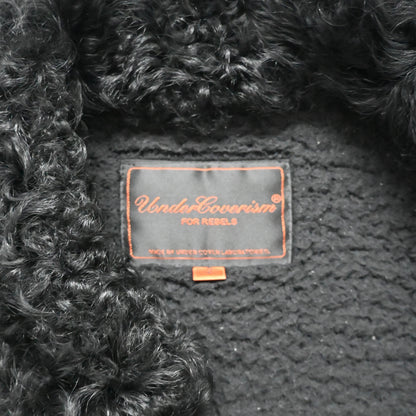 2006aw undercover arts＆crafts fur docking wool blouson 2