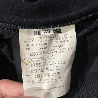 2007aw jil sander turtleneck wool blouson 48 by raf simons