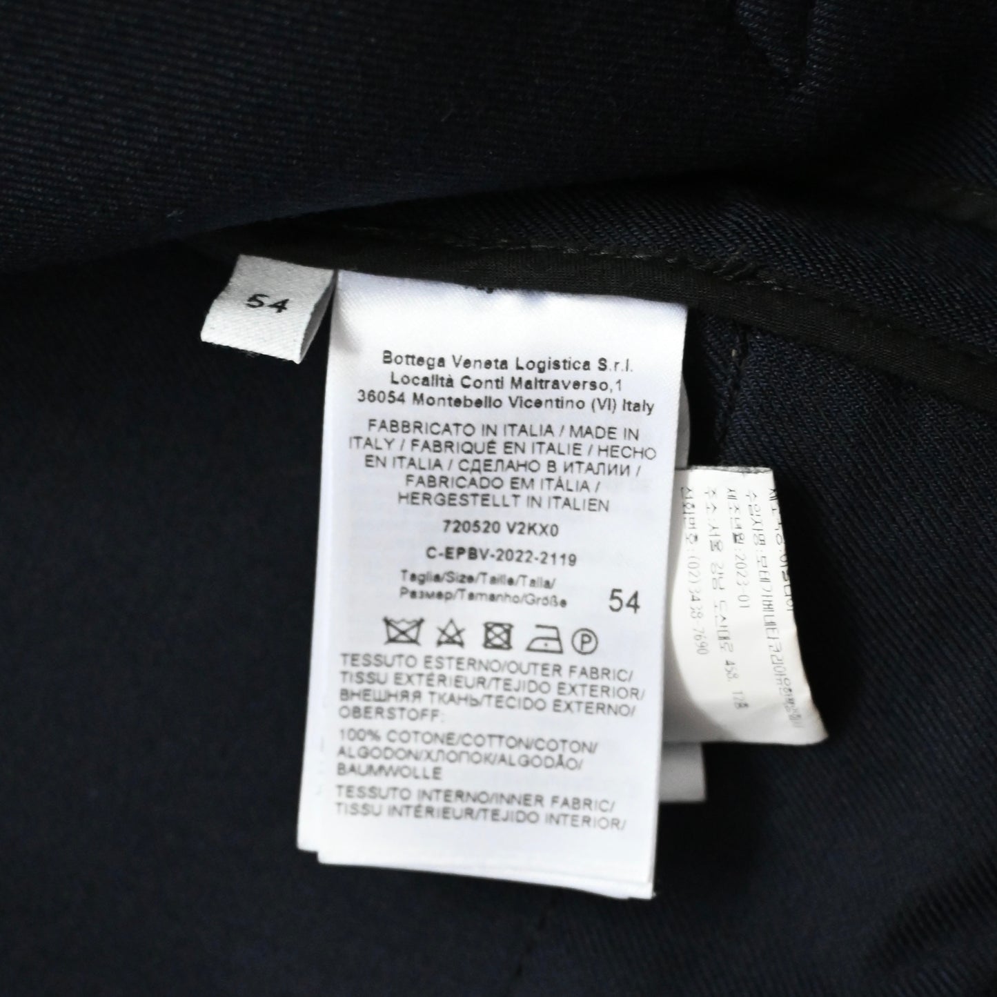 2023aw bottega veneta bonded cotton blouson 54