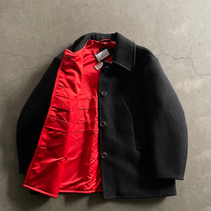 2018aw raf simons heavy wool half coat 48