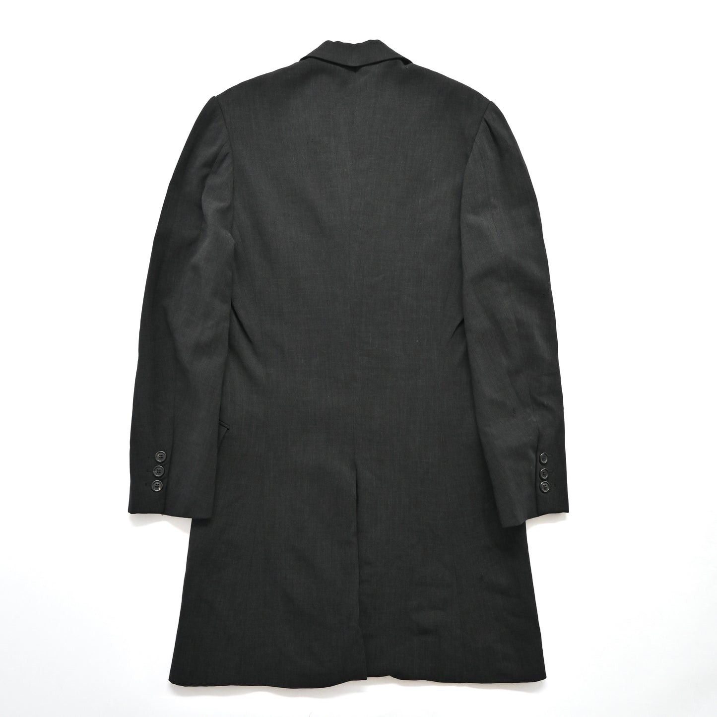 1998aw prada wool half coat 48