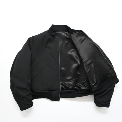 1993aw yohji yamamoto pour homme cotton reversible bomber jacket 2