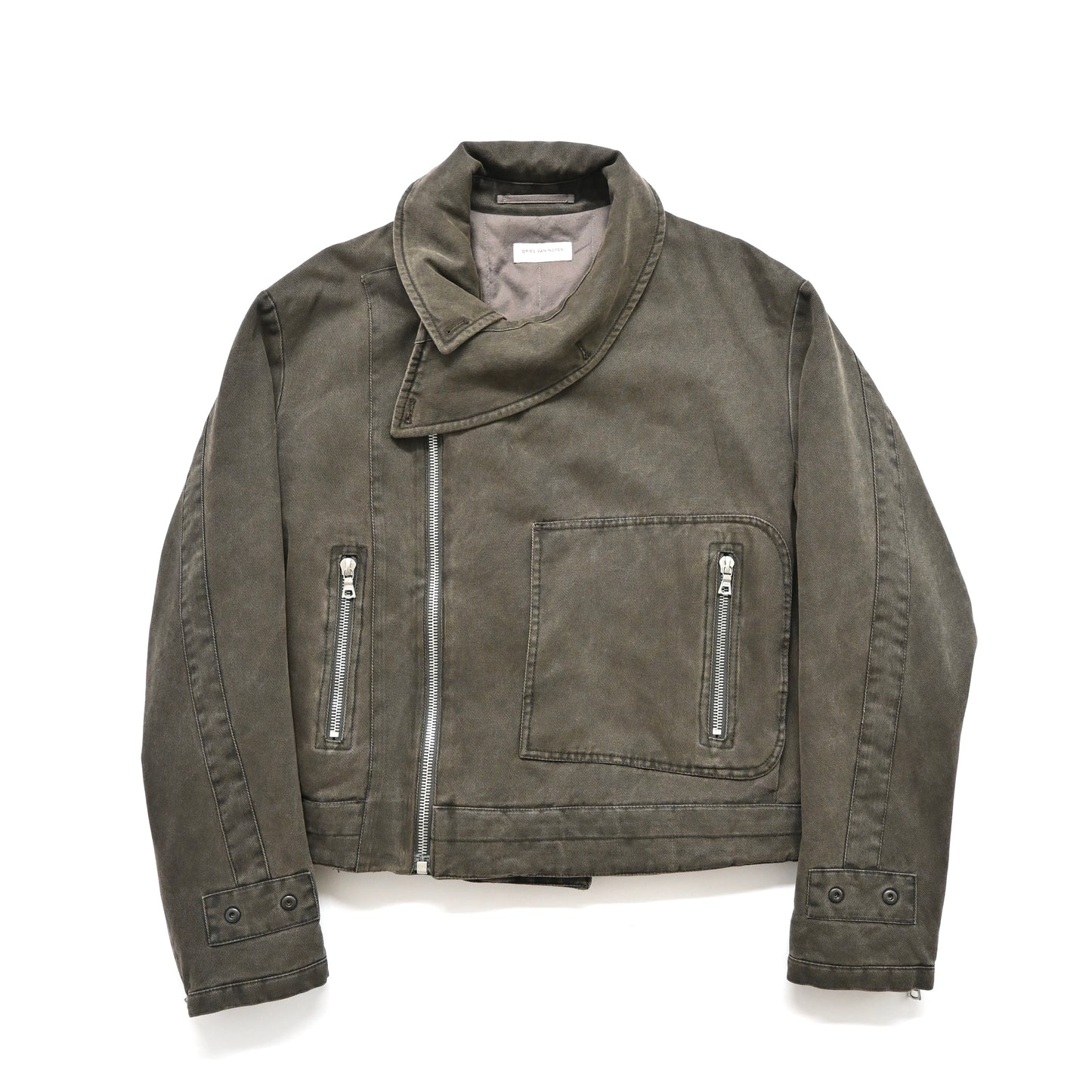 2014aw dries van noten bondage cotton blouson M