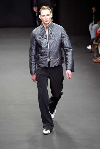 2003aw jil sander stitch quilting down jacket 50
