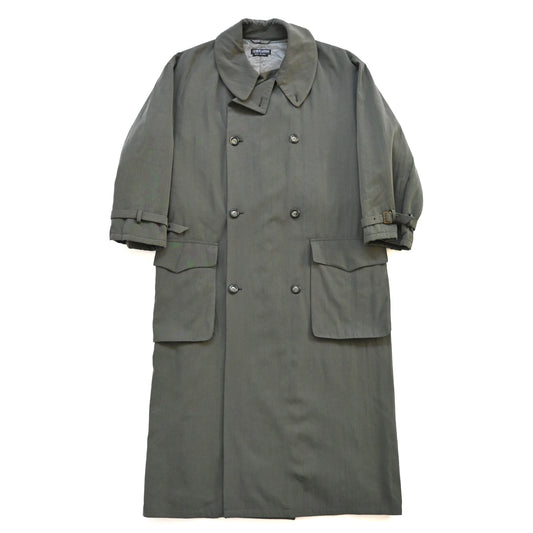 1990s giorgio armani wool double long coat 50