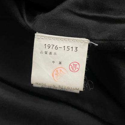 2003aw veronique branquinho caw leather flight jacket 46