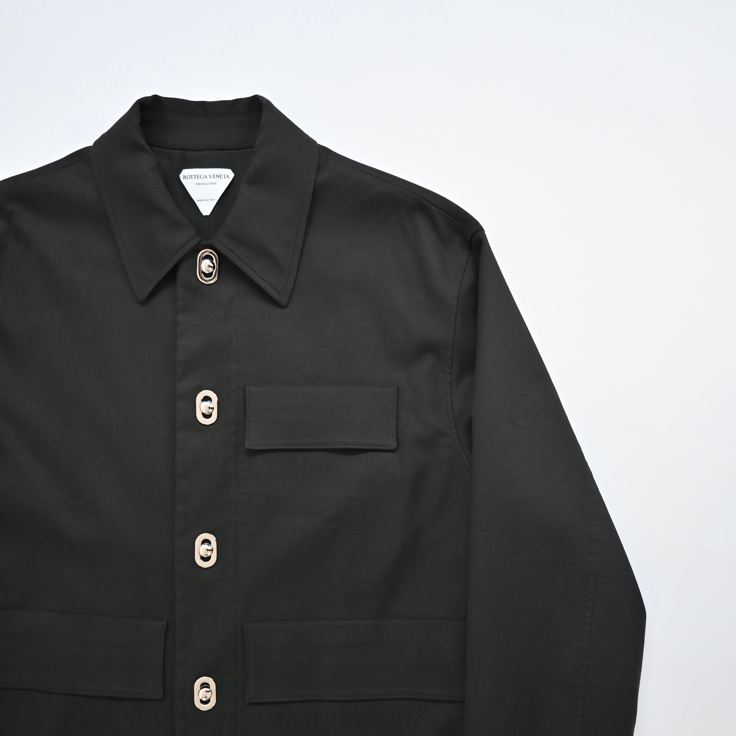 2020aw bottega veneta cotton gabardine jacket 48 by Daniel lee