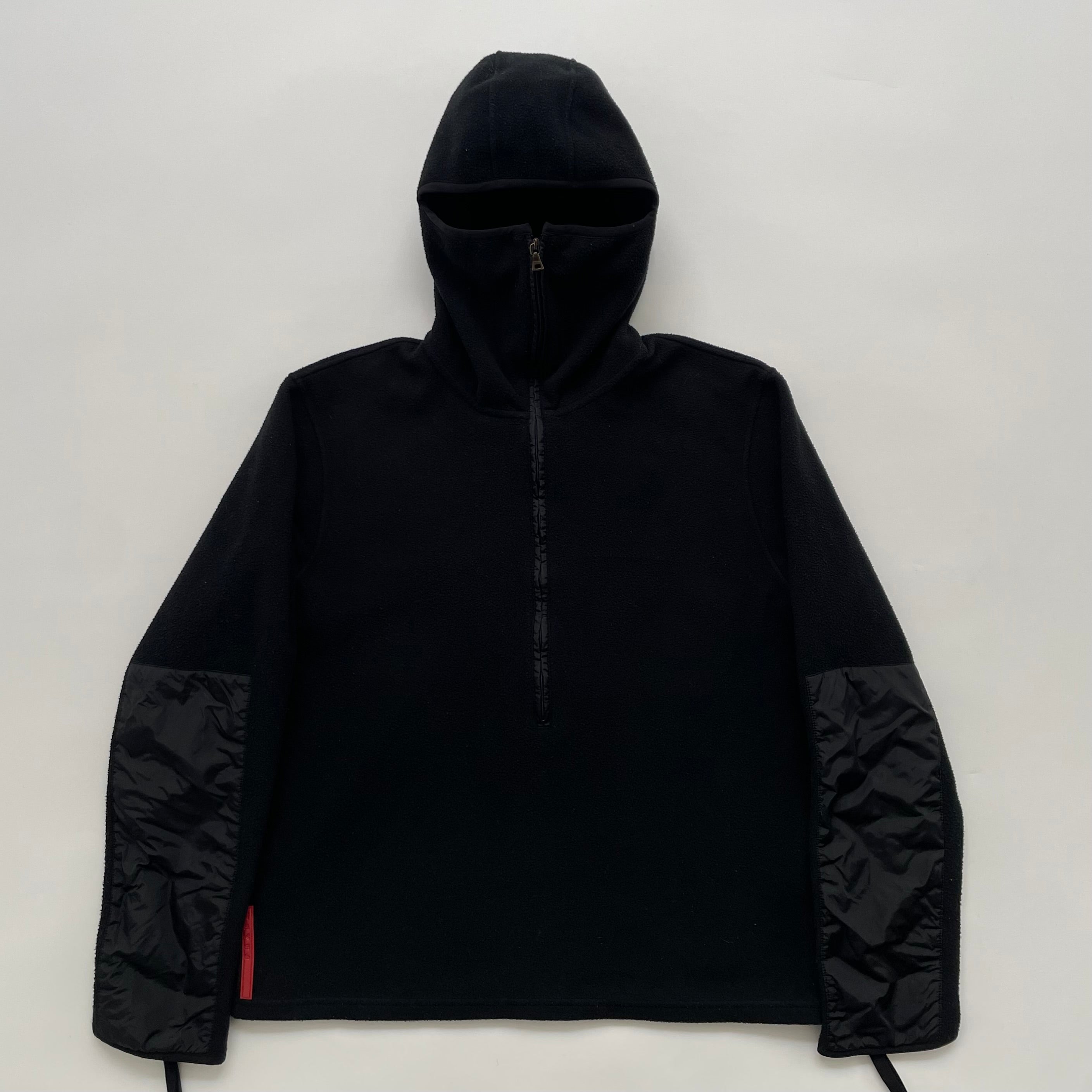 1999aw prada ninja fleece hoodie S – vexed_store