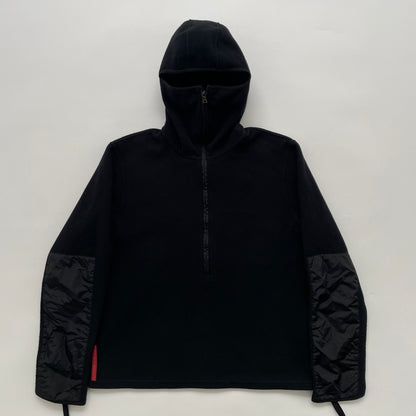1999aw prada ninja fleece hoodie S