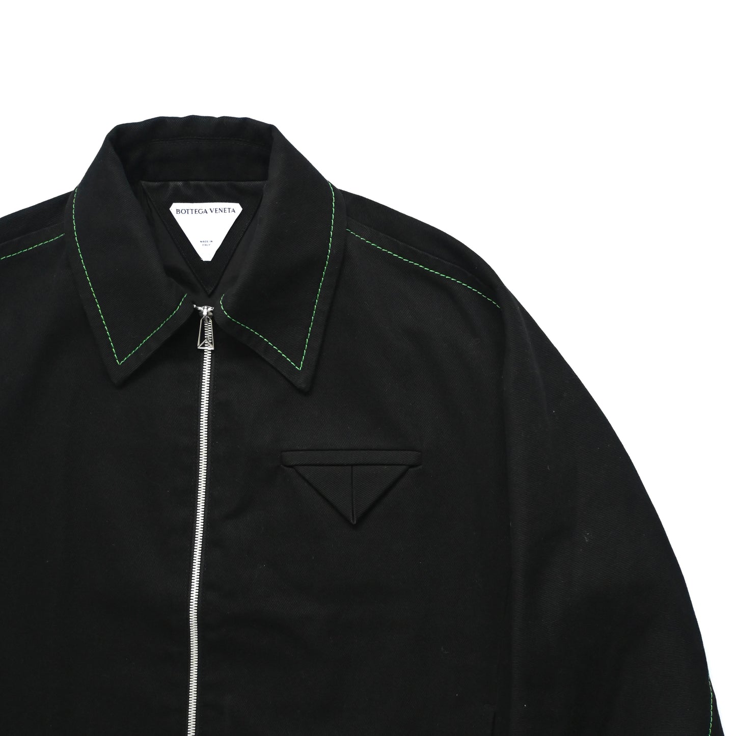 2022ss bottega veneta heavy weight cotton twill jacket 48