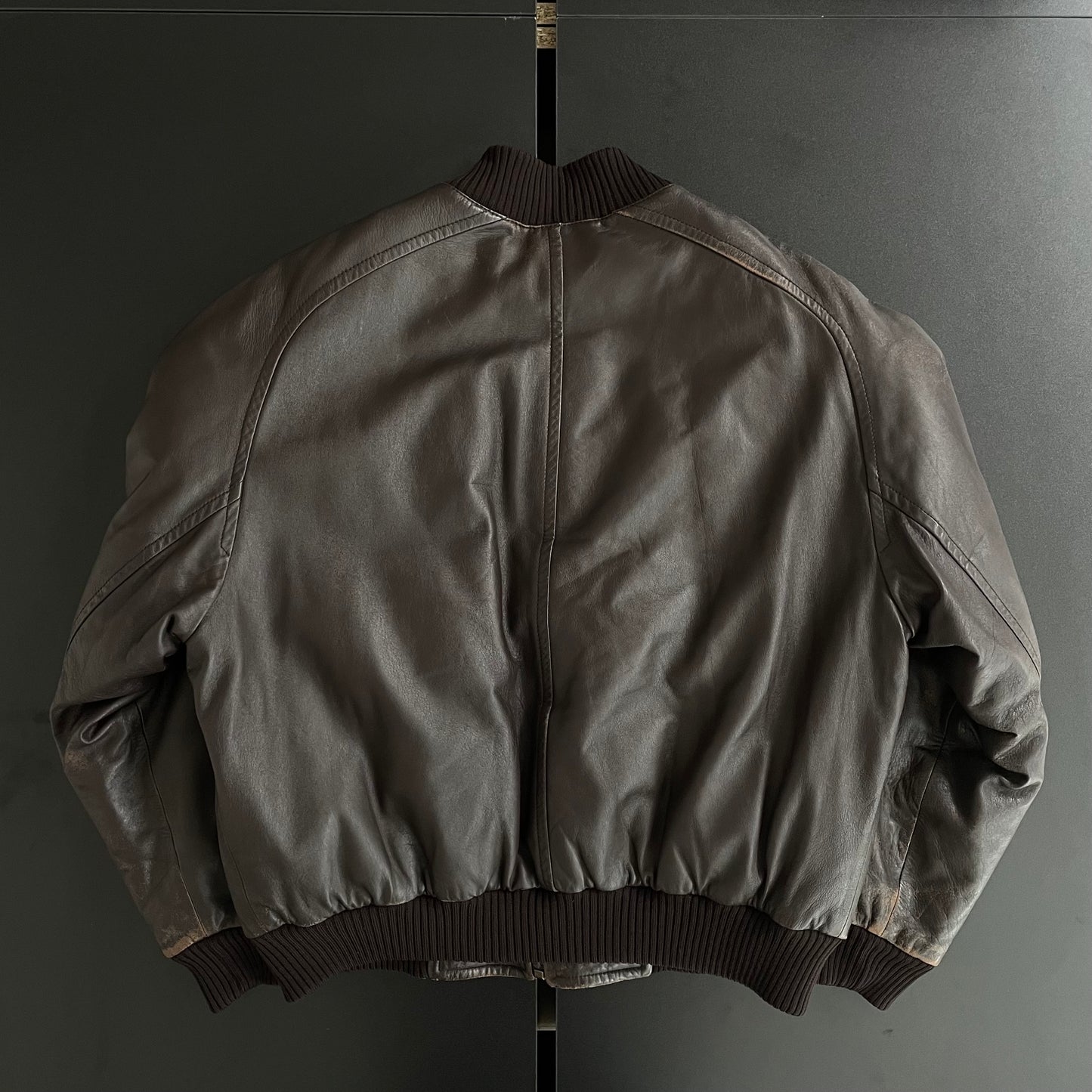 2000s gucci leather bomber jacket 52 by Tom ford