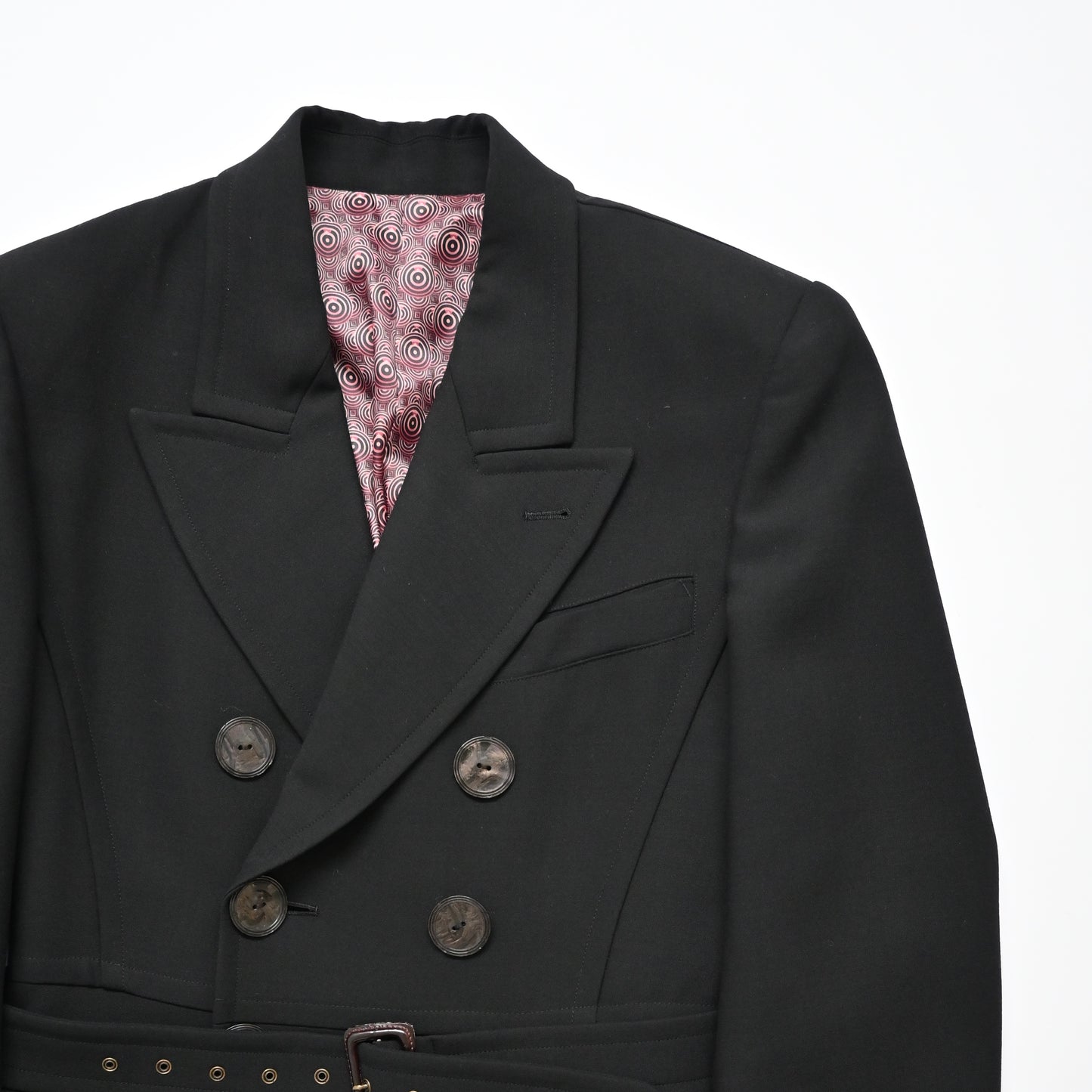 1996aw jean paul gaultier cyberbaba maximum wool coat 48