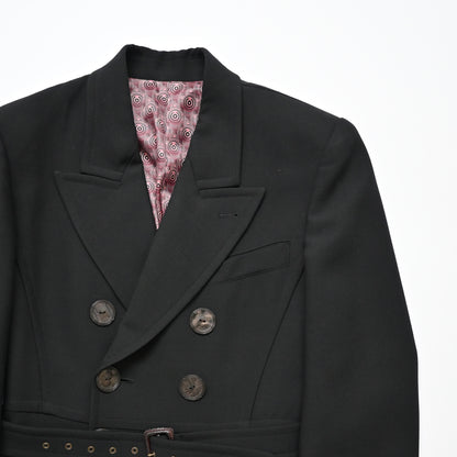 1996aw jean paul gaultier cyberbaba maximum wool coat 48