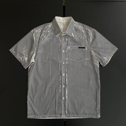 2018ss prada paint cotton shirt M