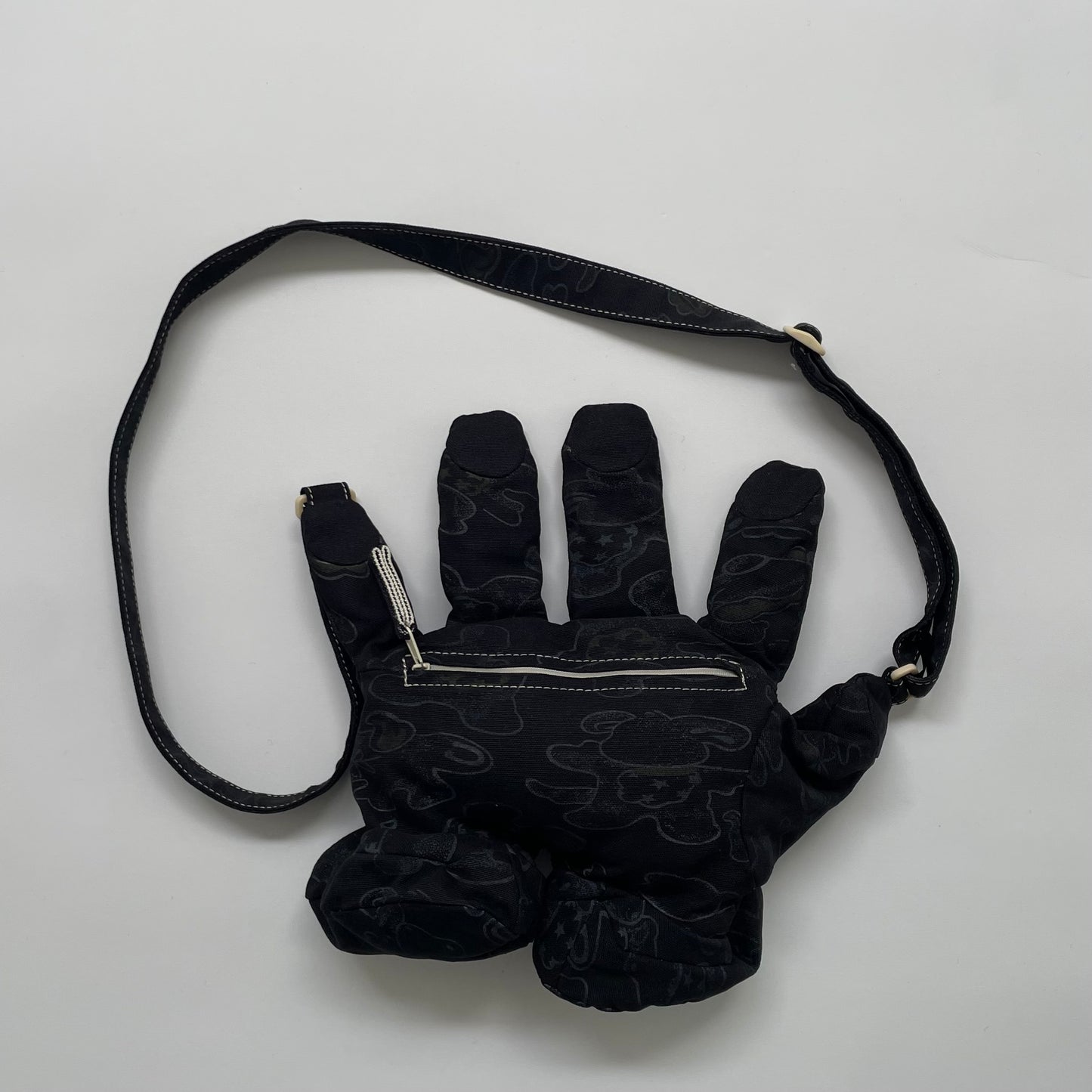 2000s bernhard willhelm hand cotton shoulder bag