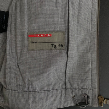 2000s prada sport SGV052 cotton blouson 46