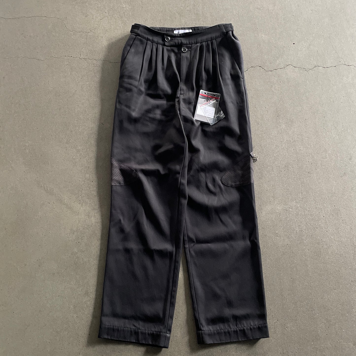 2020aw kiko kostadinov double zipper trousers 46