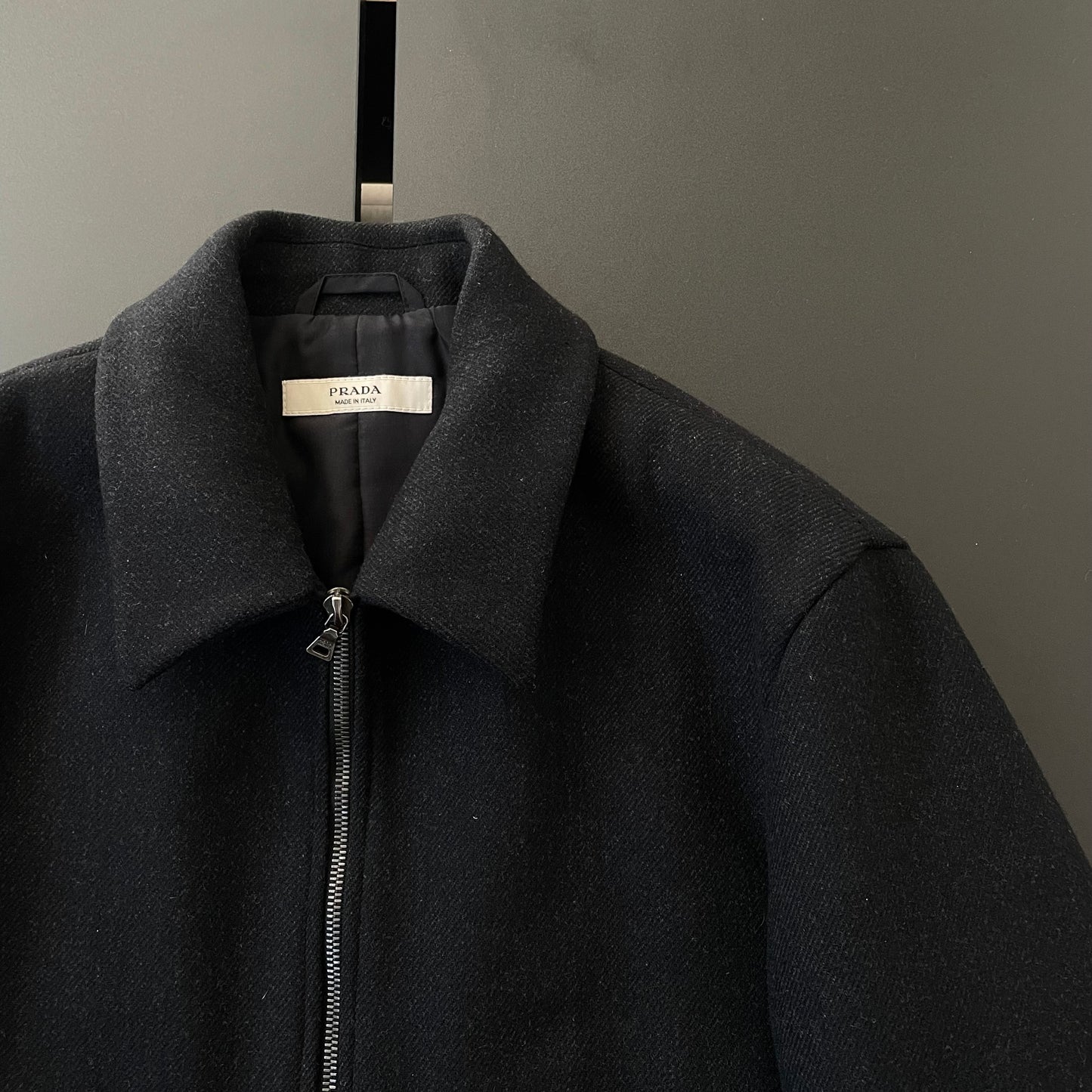 2001aw prada virgin wool blouson M