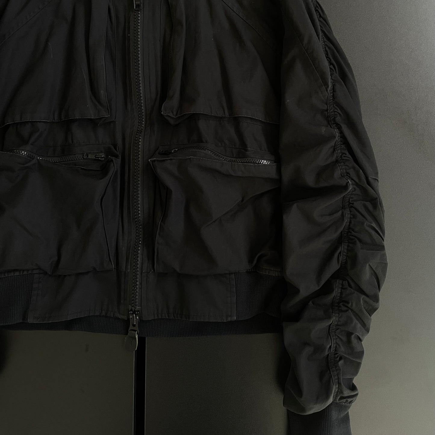 2006ss bernhard willhelm Shirring process bomber jacket M