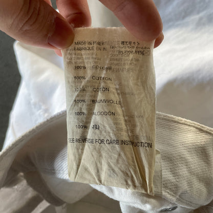 2003ss helmut lang rubber docking denim 30