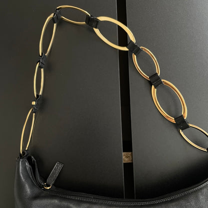 1996aw gucci gold chain shoulder bag by Tom ford