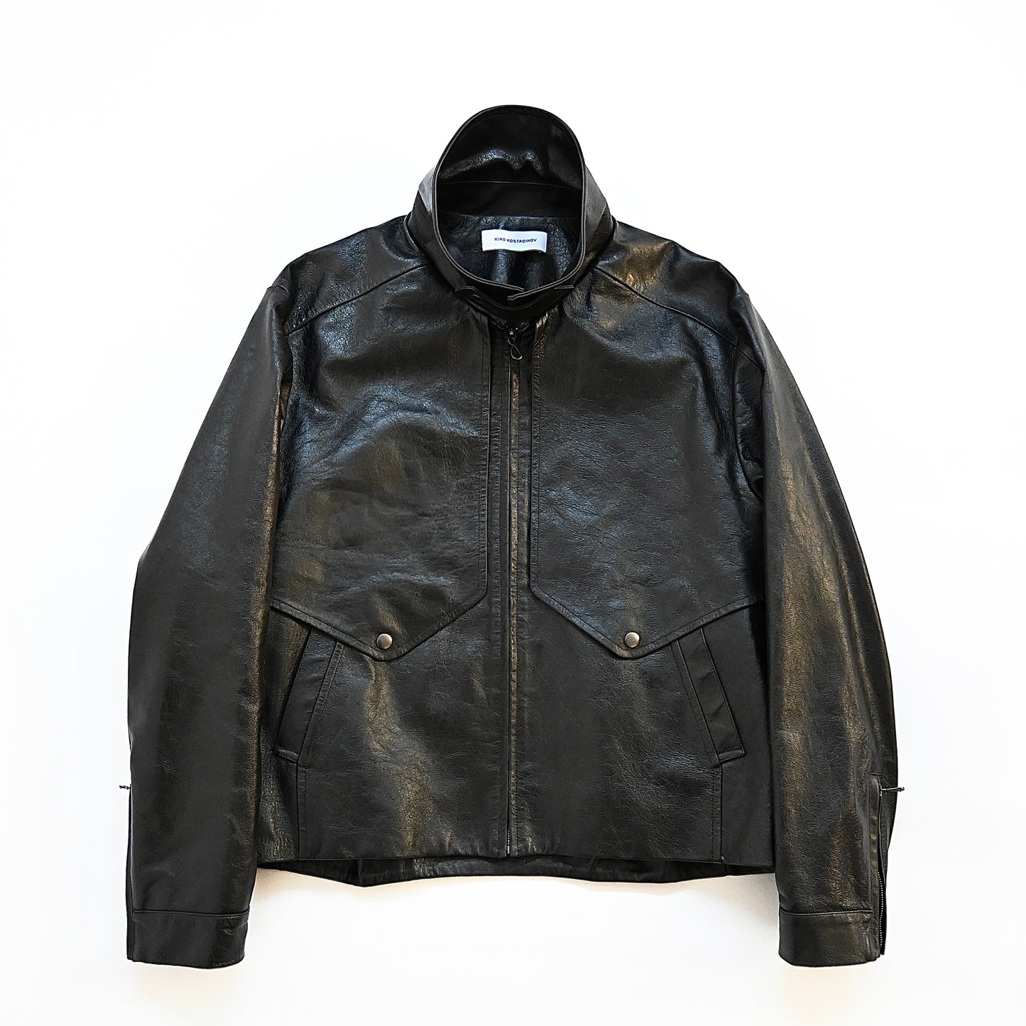 2023ss kiko kostadinov murad leather jacket 50