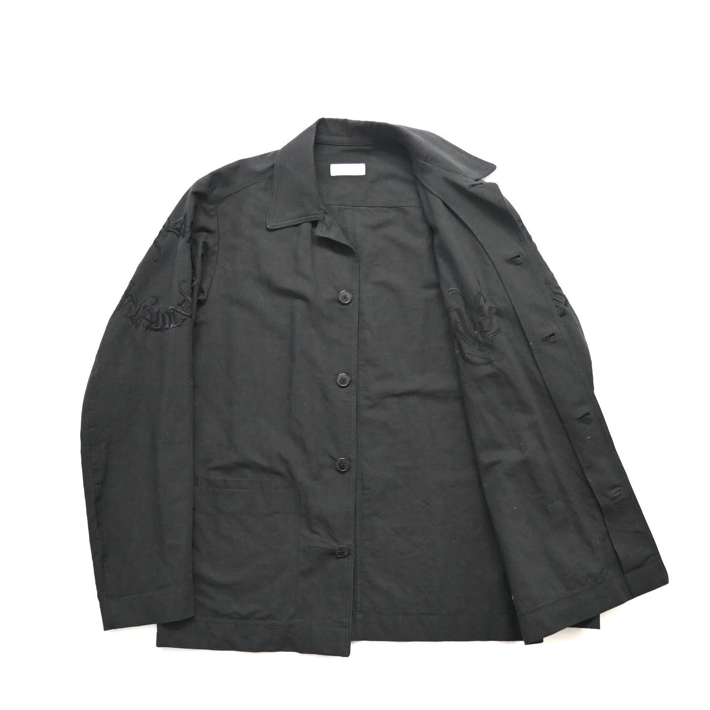 2017ss dries van noten embroidered cotton jacket46