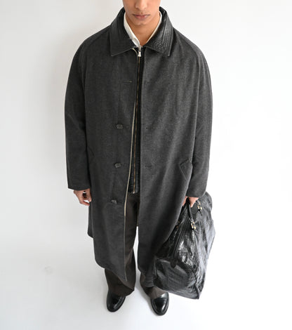 1990s gucci reversible wool long coat 50 by Tom ford