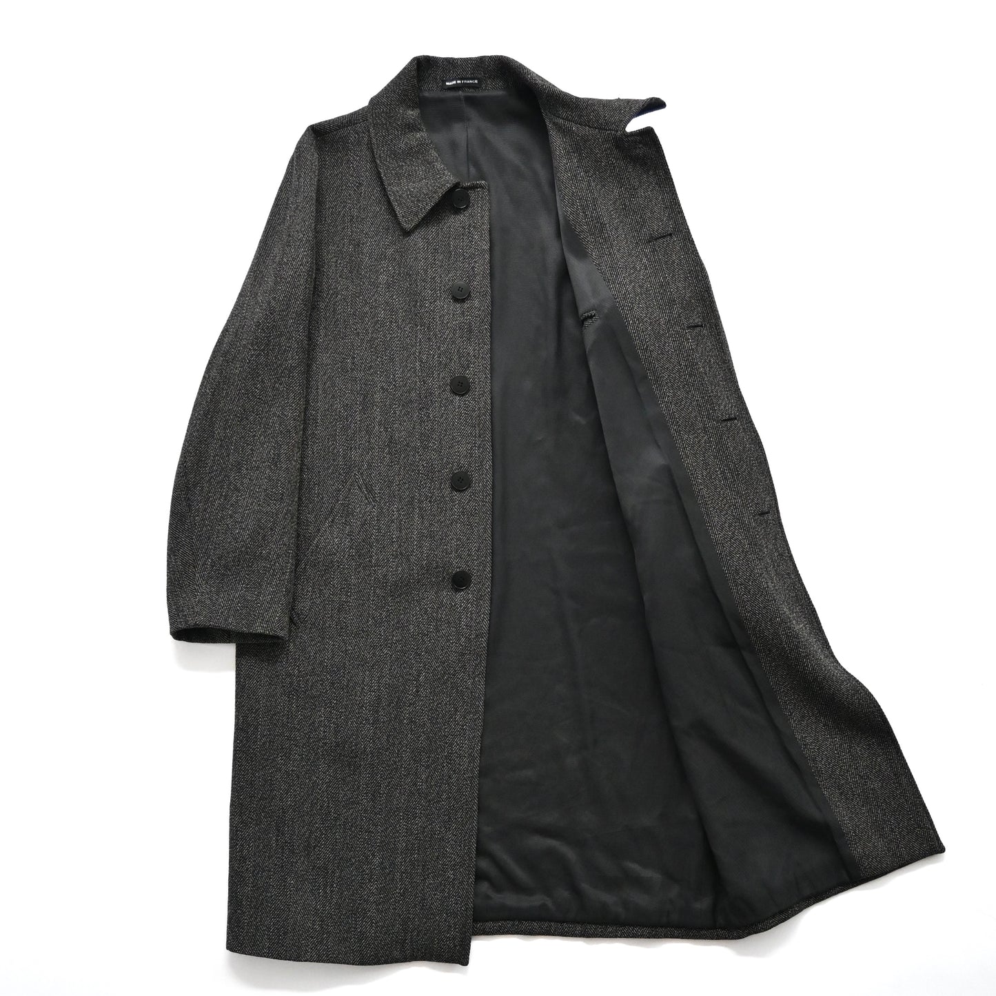 1990s agnes b homme tweed wool coat 1