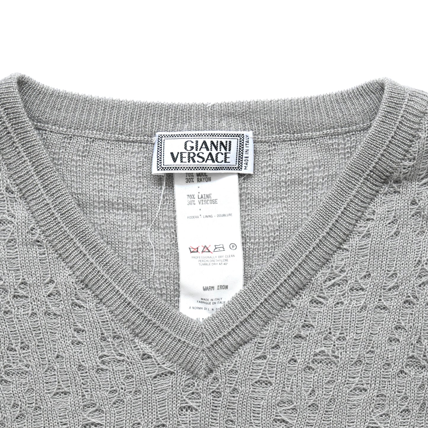 1990s gianni versace summer seethrough kint 48