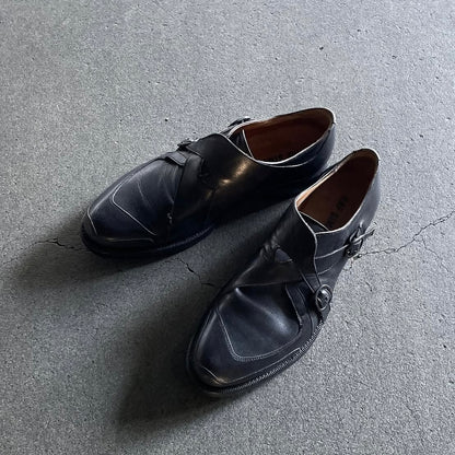2010aw raf simons velcro leather shoes
vexed
40 1/2