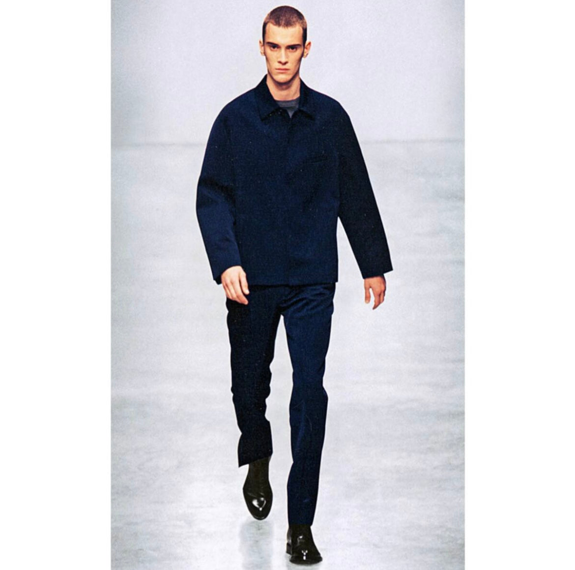 1998aw prada velcro nylon blouson S